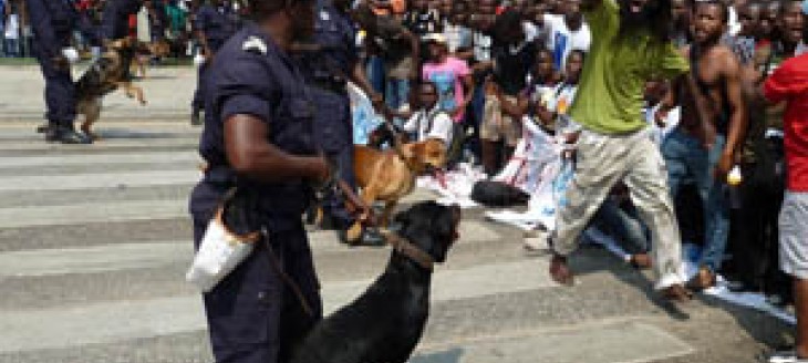Repressão de manifestação causa embaraço internacional a Angola